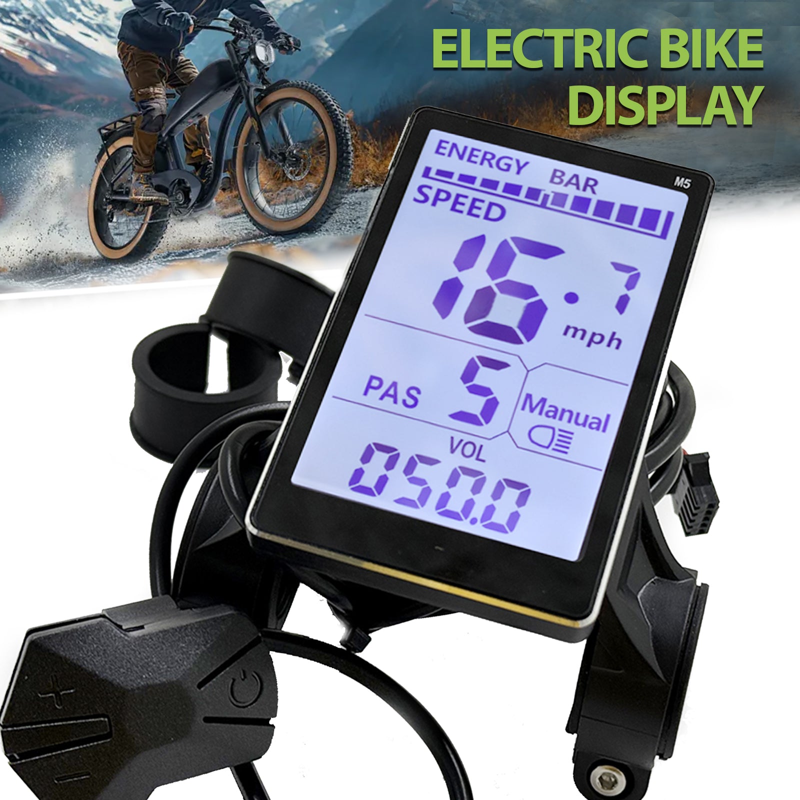 M5 【UART2】 Display Electric Lcd Display  24/36/48/60V Single motor