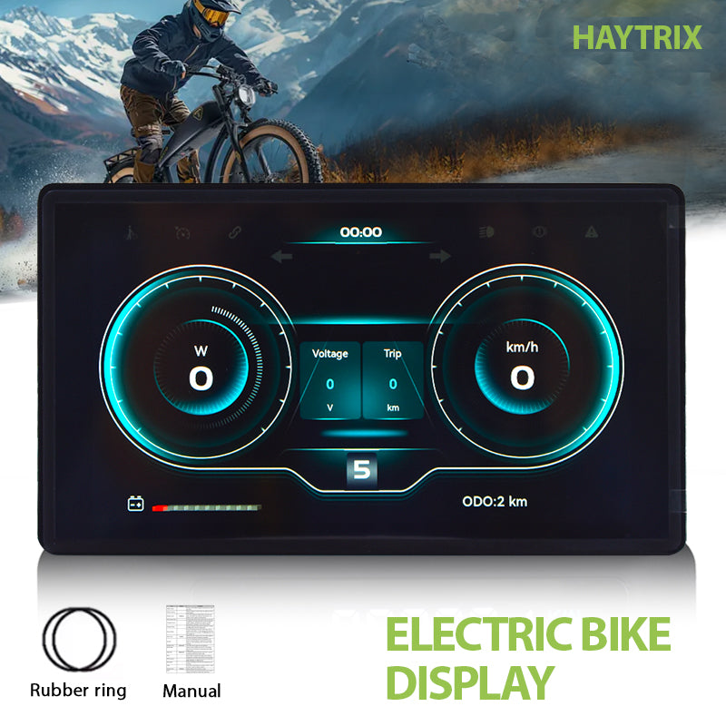 H8 【UART2】 Electric Bicycle Computer 24/36/48/60V Single motor
