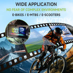 H6C-2 UART2 Ebike Display IP65 Speedometer | HAYTRIX