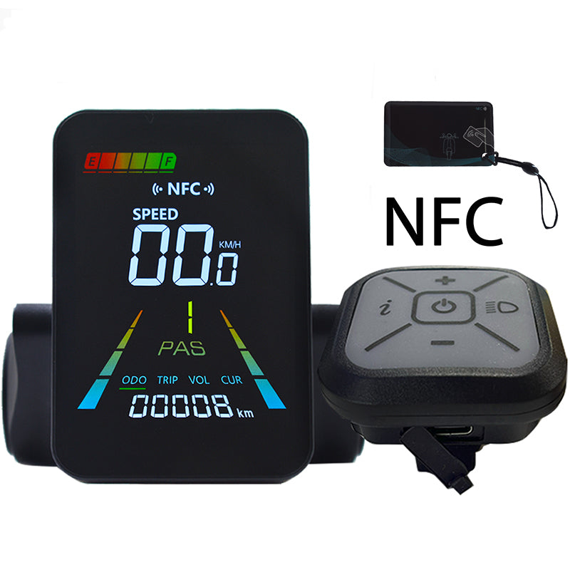 F3 UART2 NFC Ebike Display Speedometer IP67 | HAYTRIX