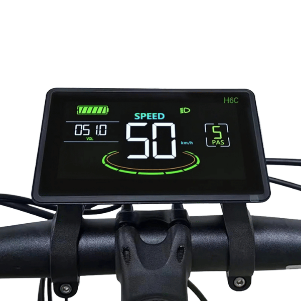 H6C UART2 Ebike Display Waterproof Speedometer | HAYTRIX