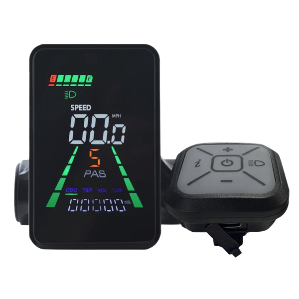 L5 UART2 Fatbike Ebike LCD Display Speedometer | HAYTRIX