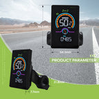 M5C-2 UART2 Ebike LCD Display Bluetooth Speedometer | HAYTRIX