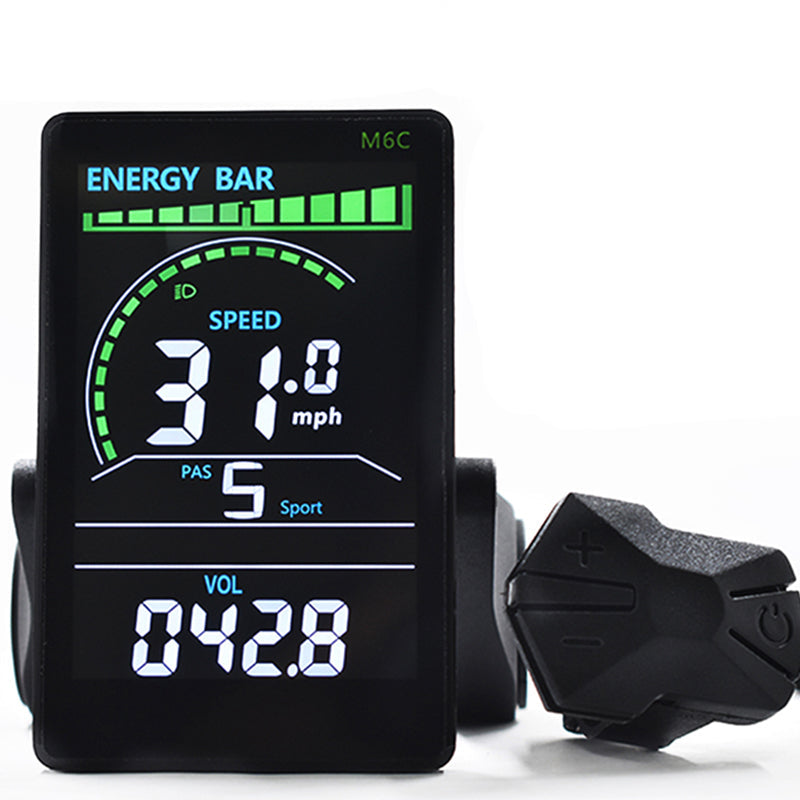 M6C UART2 Ebike Display Waterproof Speedometer | HAYTRIX