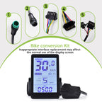 M6H UART2 Ebike Display Waterproof Speedometer IP67 | HAYTRIX