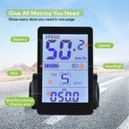 M6H UART2 Ebike Display Waterproof Speedometer IP67 | HAYTRIX