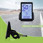 M6H UART2 Ebike Display Waterproof Speedometer IP67 | HAYTRIX