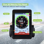 M7T UART2 Ebike Display Waterproof Speedometer IP65 | HAYTRIX