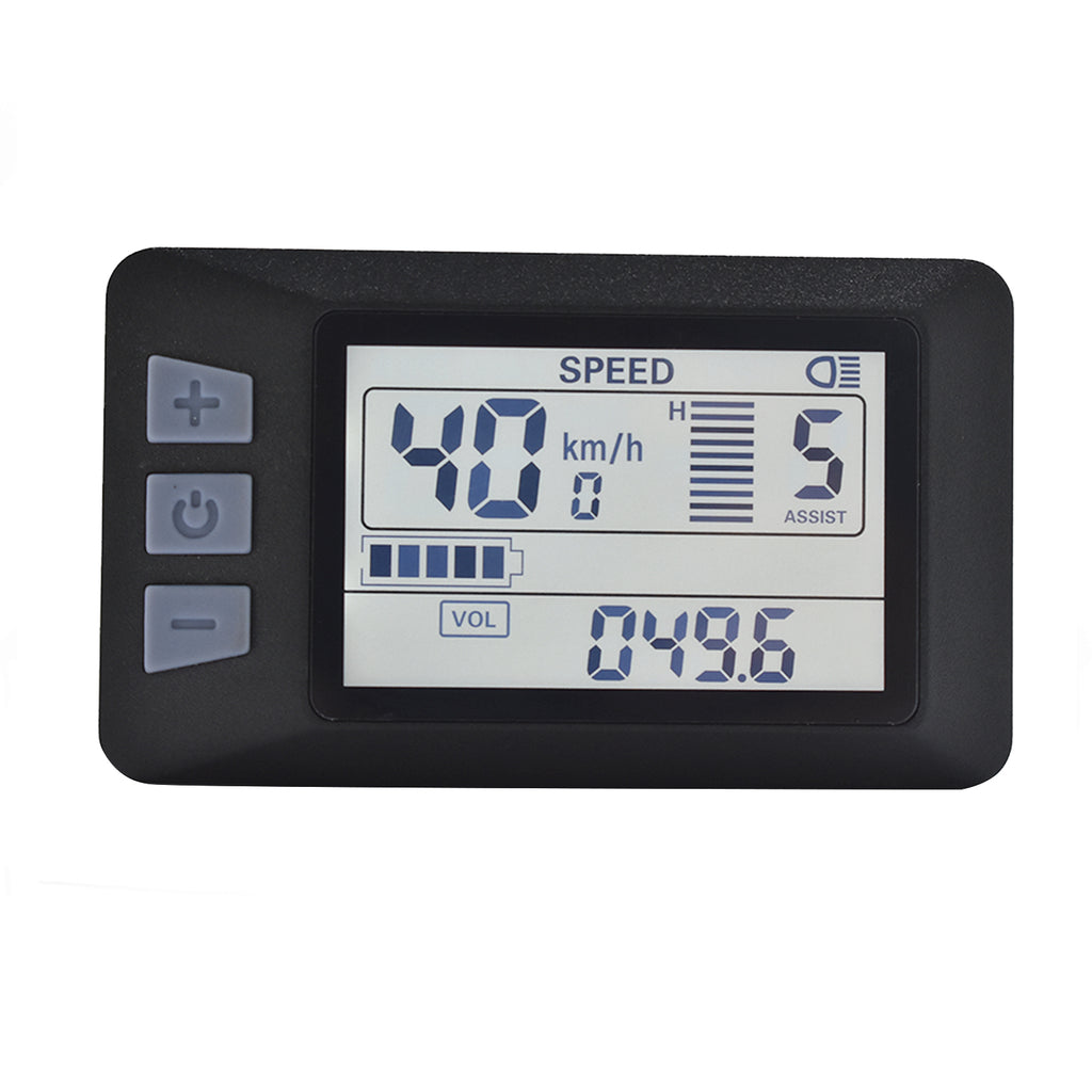 P3H UART2 Ebike LCD Display Speedometer IP65 | HAYTRIX