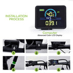 P5C UART2 Ebike LCD Display Fatbike Speedometer | HAYTRIX
