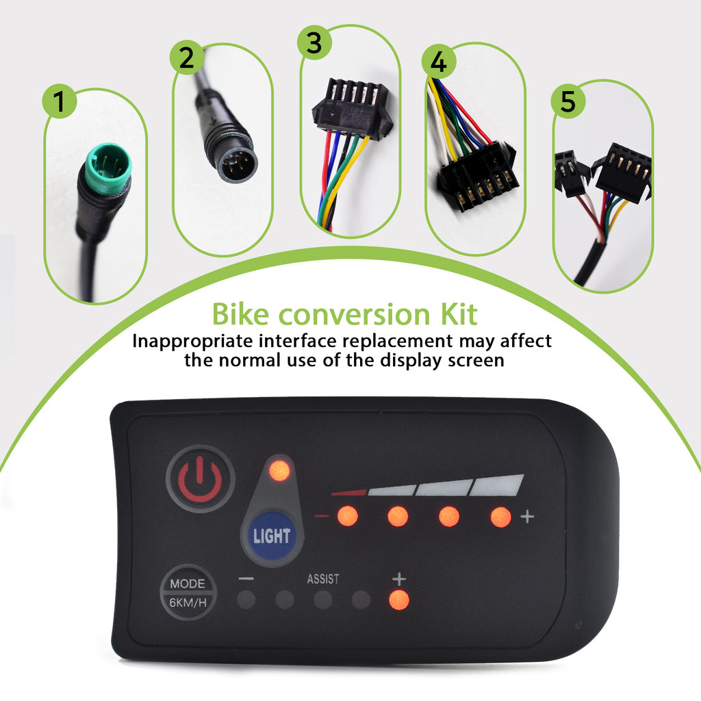 S810 UART2 Ebike Display Speedometer IP65 | HAYTRIX