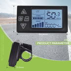 S861 UART2 Wireless Ebike LCD Display IP67 | HAYTRIX