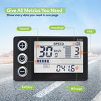 S866 UART2 Ebike Display Scooter Speedometer IP65 | HAYTRIX