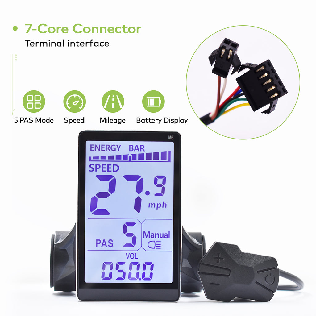 M5 【UART2】 Display Electric Lcd Display  24/36/48/60V Single motor