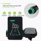 L5 UART2 Fatbike Ebike LCD Display Speedometer | HAYTRIX