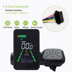 L5 UART2 Fatbike Ebike LCD Display Speedometer | HAYTRIX