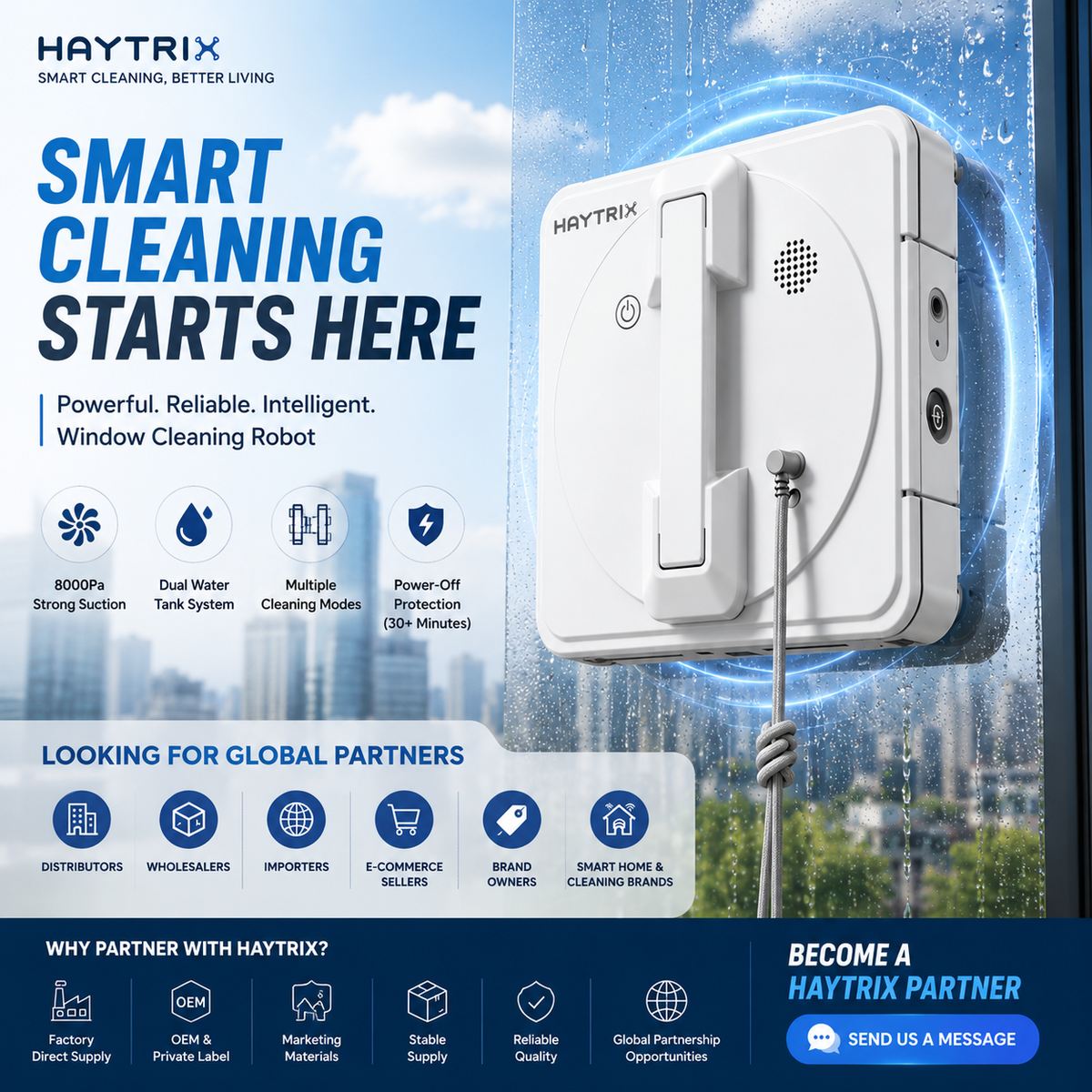HAYTRIX CJ-1 Automatic Window Cleaning Robot